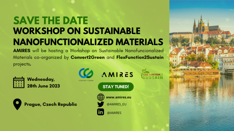 Workshop on Sustainable Nanofunctionalized Materials : Convert2Green